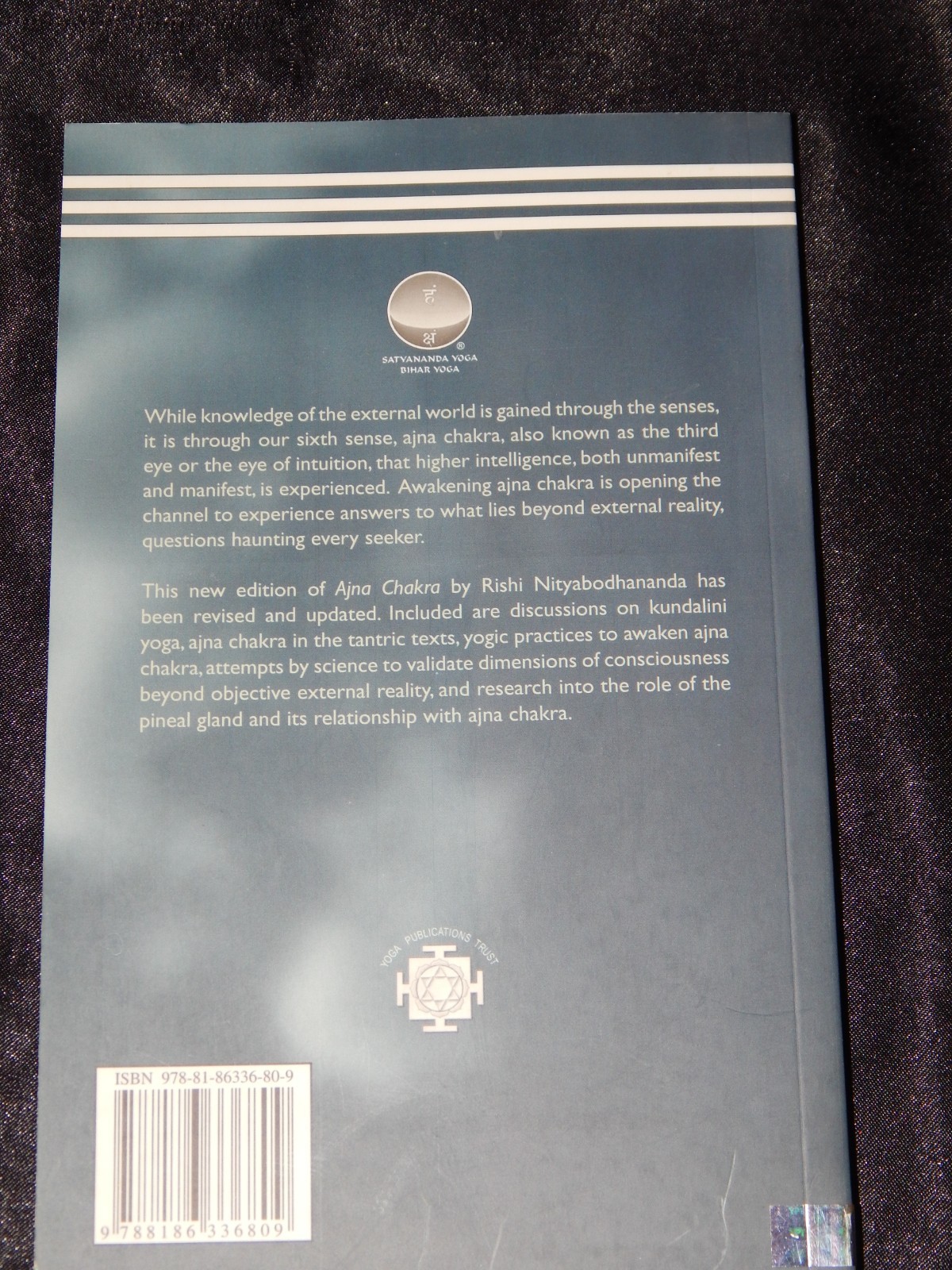 Ajna Chakra by Rishi Nityabhodananda ~ Used Book in Very Good Condition