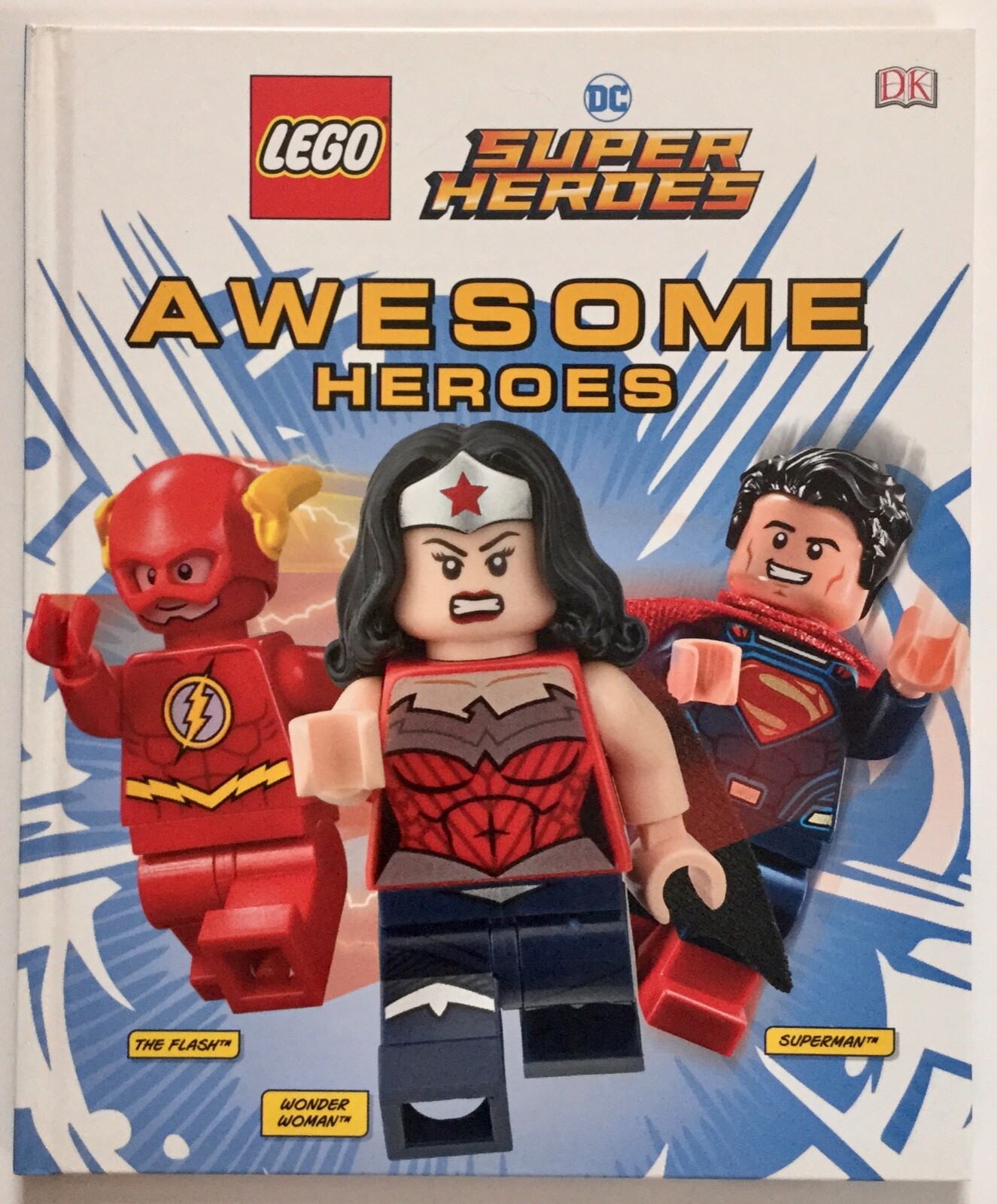 LEGO DC Super Heroes AWESOME HEROES Book 2018