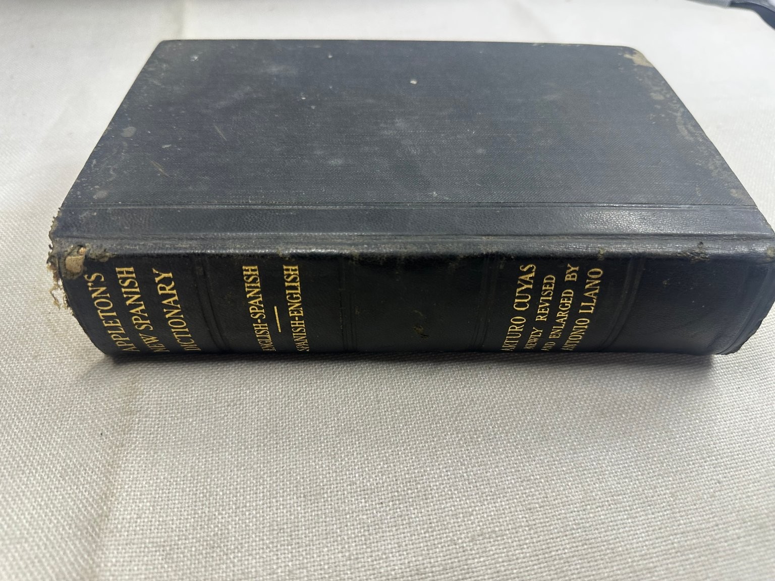 Appleton’s New Spanish Dictionary Cuyás Llano 1928 Revised Bilingual D. Appleton