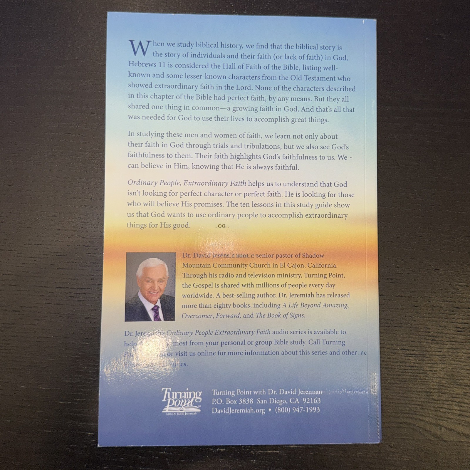 David Jeremiah Ordinary People Extraordinary Faith Study Guide Paperback 2025
