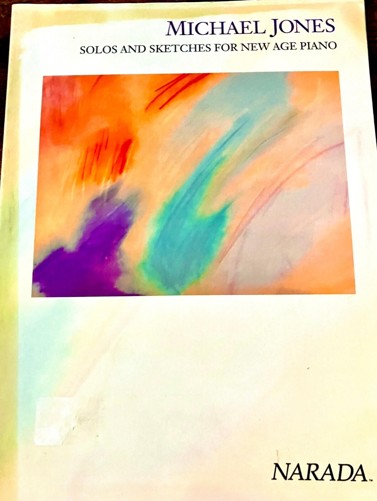 MICHAEL JONES: SOLOS AND SKETCHES FOR NEW AGE PIANO – Very Good