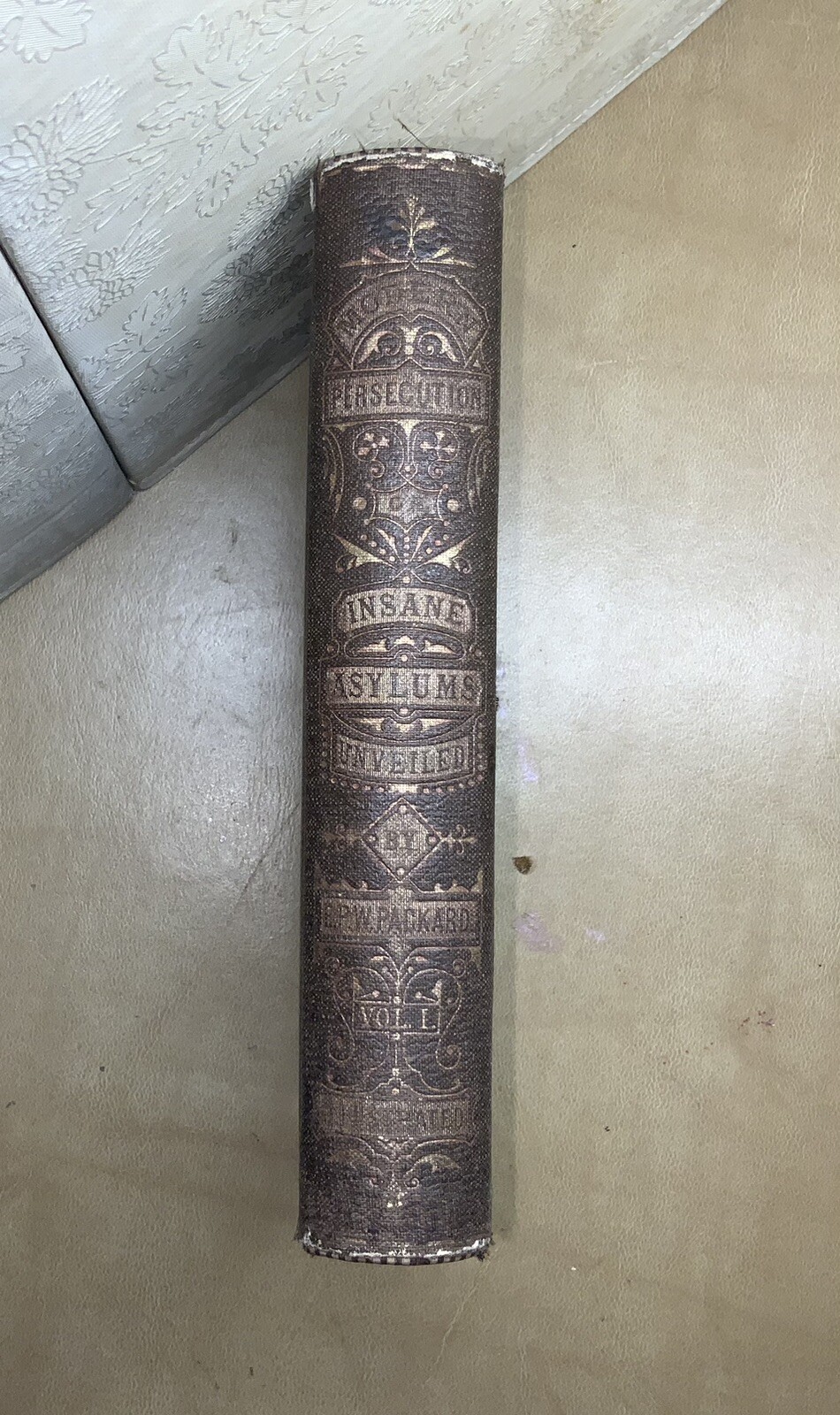 Vtg Insane Asylums Book Modern Persecution Insane Asylum Unveiled 1874 Packard