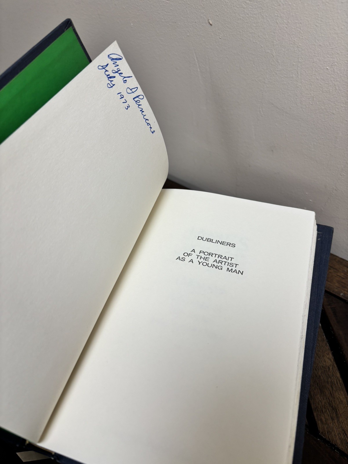 3 James Joyce Novels: Finnegans Wake, Ulysses, Dubliners By Viking Press