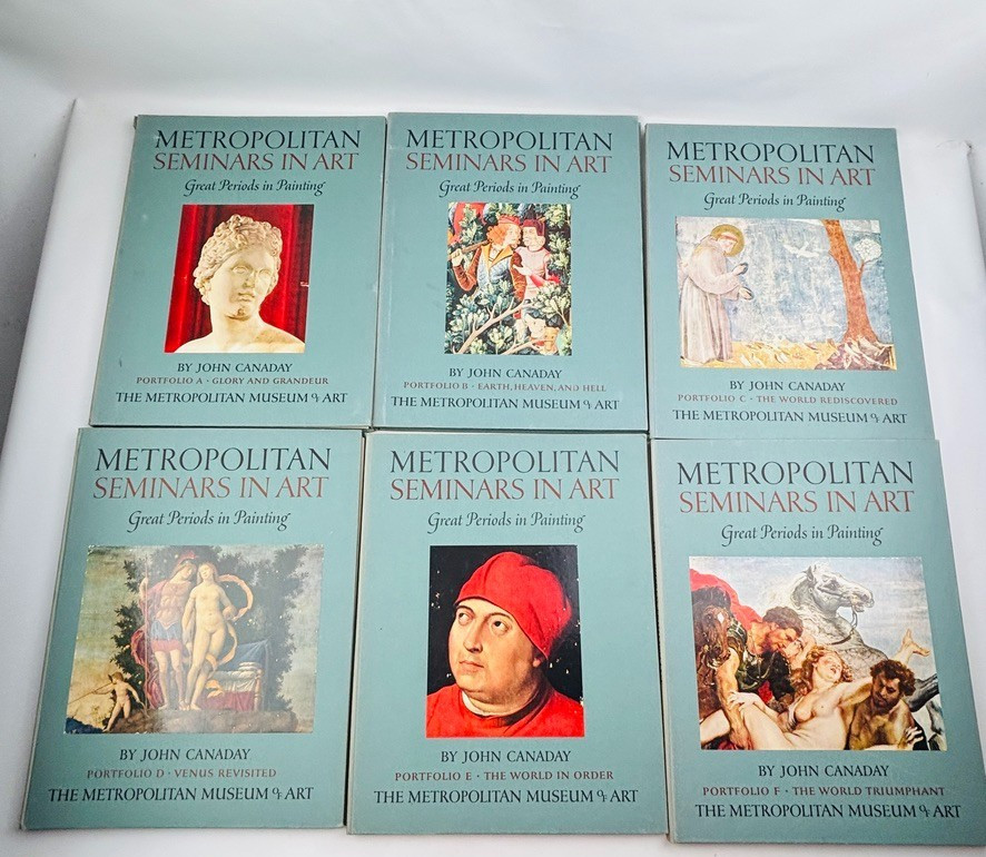 Metropolitan Seminars in Art Great Periods in Painting 24 Portfolios 1-12 A-L