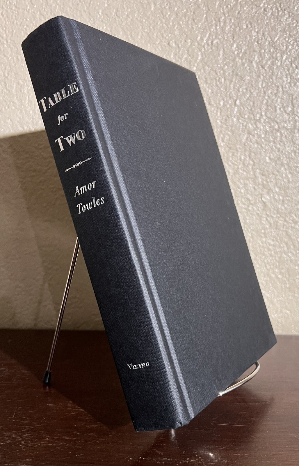 TABLE FOR TWO : Fictions by Amor Towles (2024, Hardcover) 1st/1st