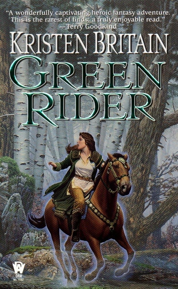 Green Rider – mass market paperback Kristen Britain
