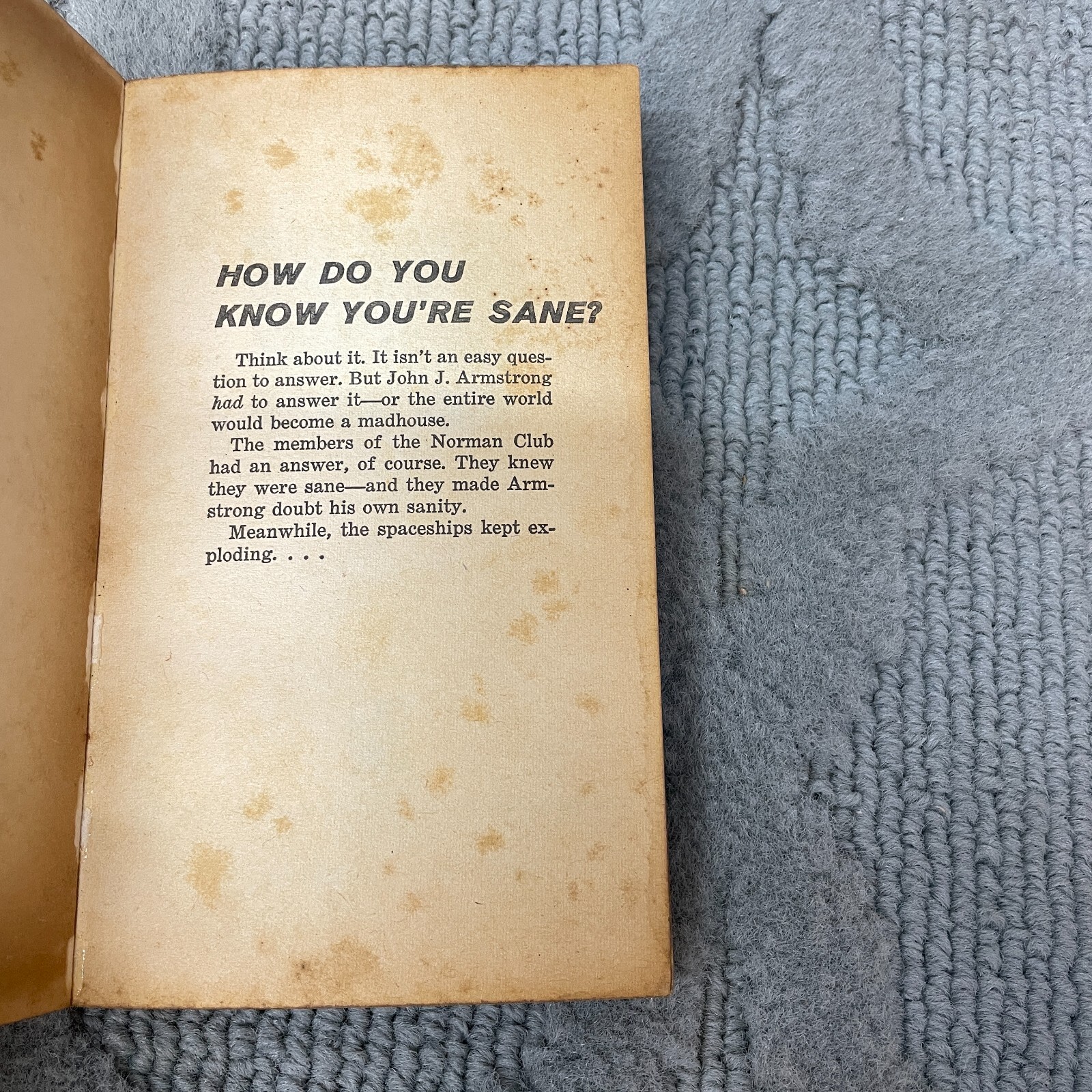Dreadful Sanctuary Science Fiction Paperback Book by Eric Frank Russell 1963