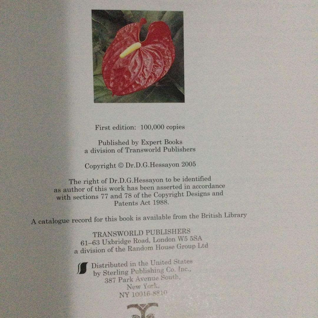 The House Plant Expert Dr. 128 Pages Gardening Plants English Book 9.5×7.1in