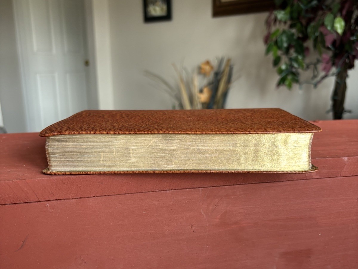 Nelson Open Bible KJV Genuine Cowhide Leather 1975 Personal Size in Box 647BR