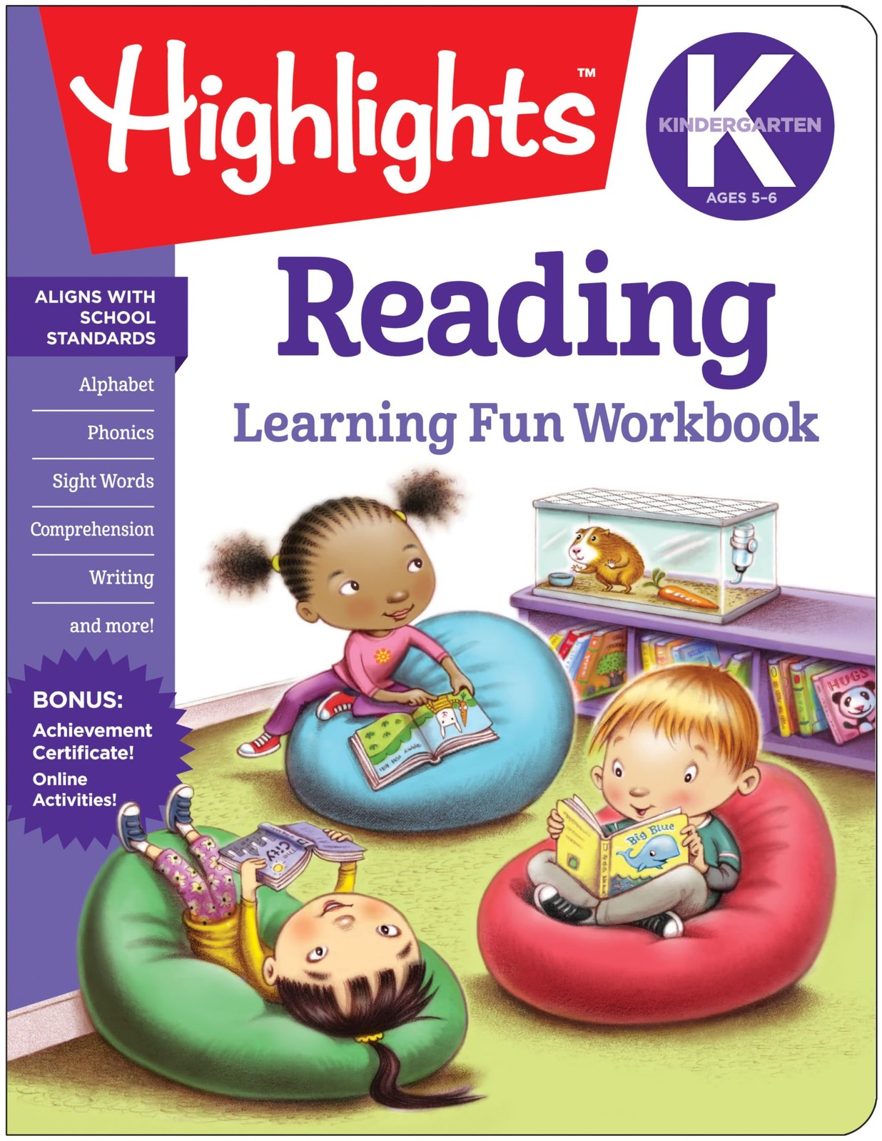 Kindergarten Reading (Highlights Learning Fun Workbooks) Highlights Learning…