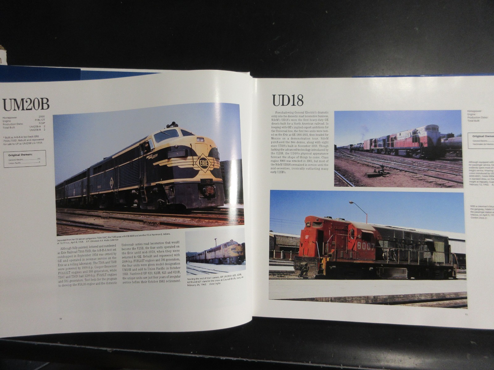 U-Boats : General Electric’s Diesel Locomotives by Greg McDonnell (1994,…