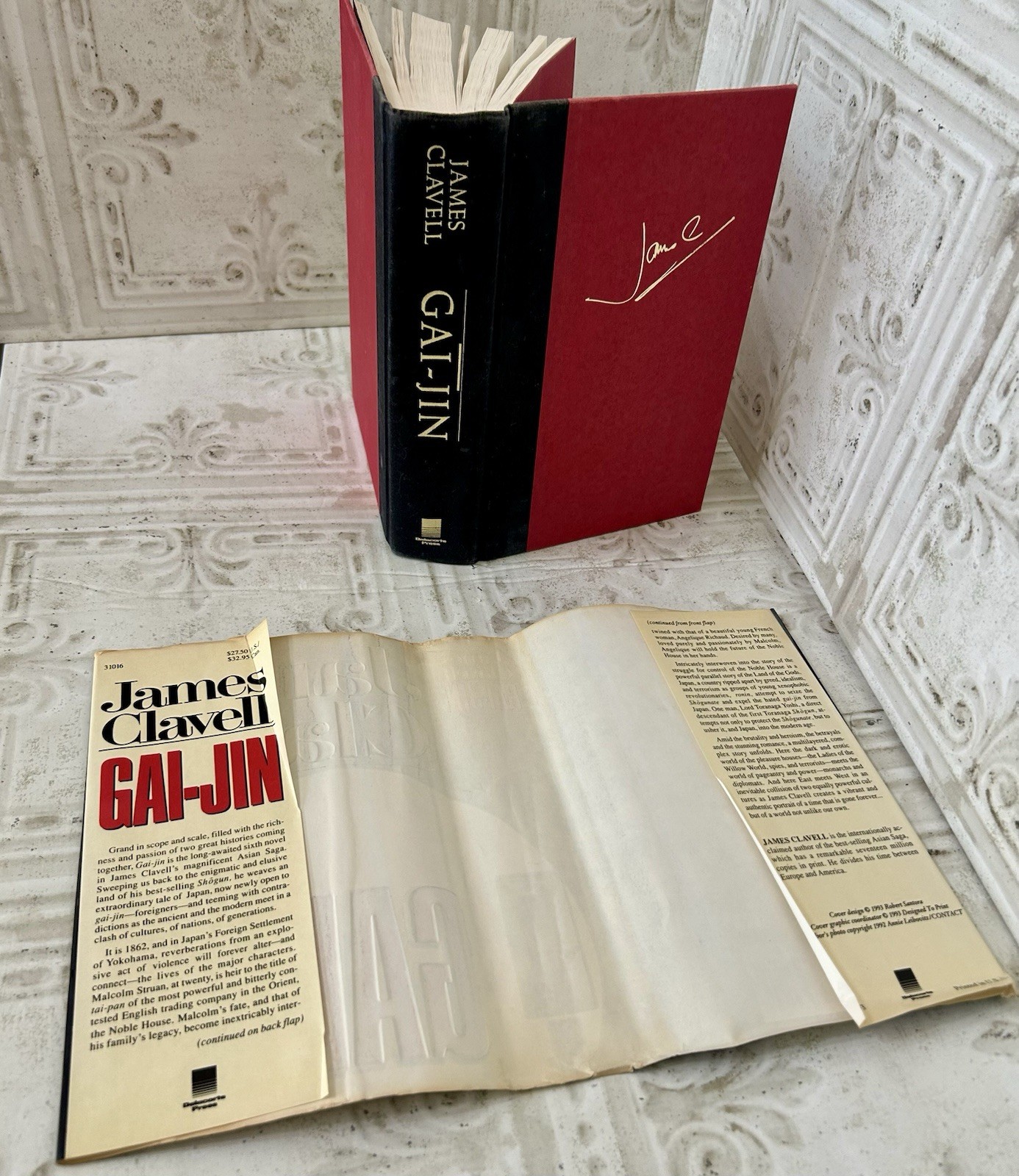 Gai-Jin A Novel Of Japan by James Clavell 1st Edition Hardback with Dust Jacket