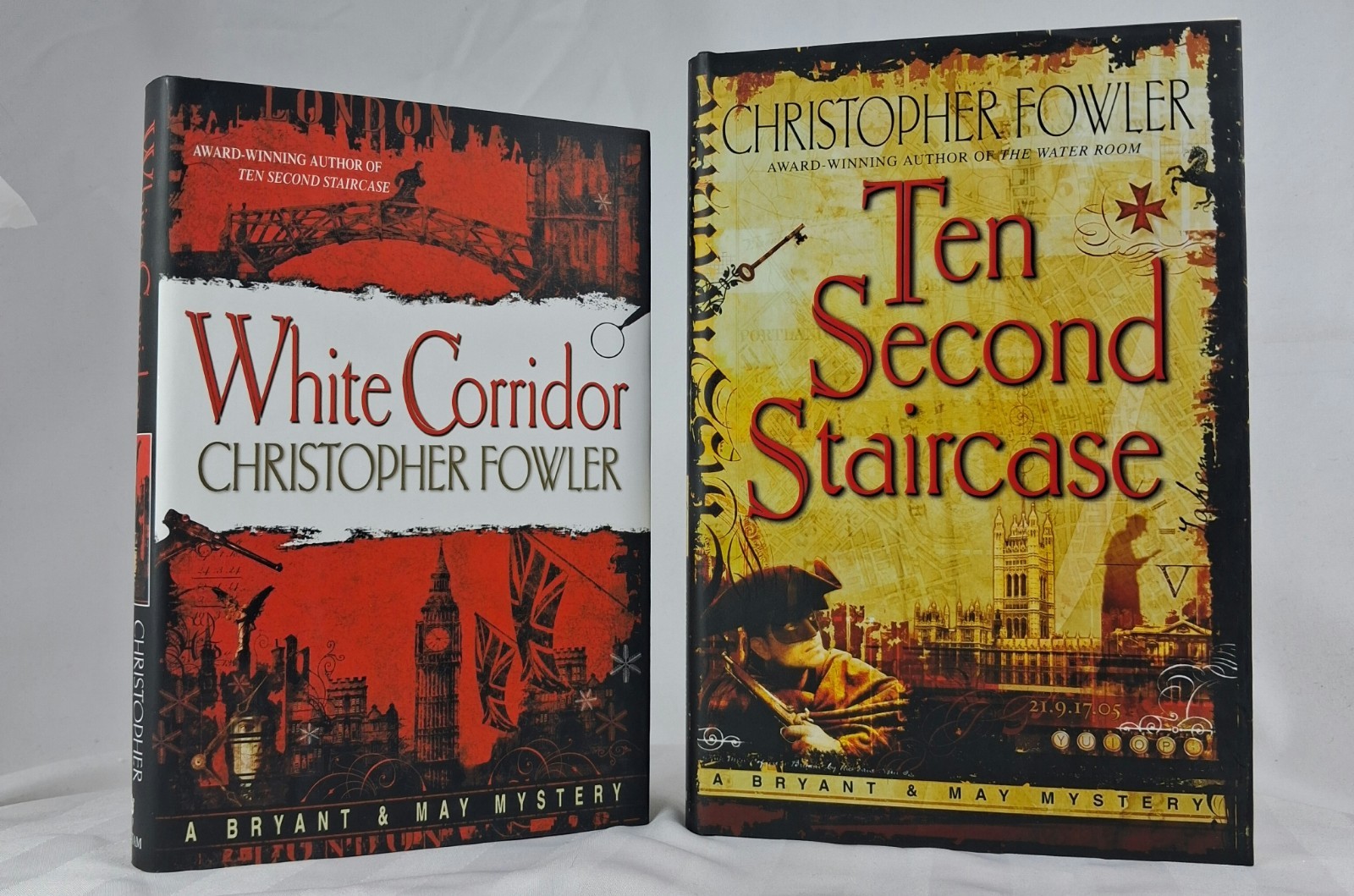 5 Christopher Fowler Bryant & May Series Seventy-Seven Clocks Signed HBDJ