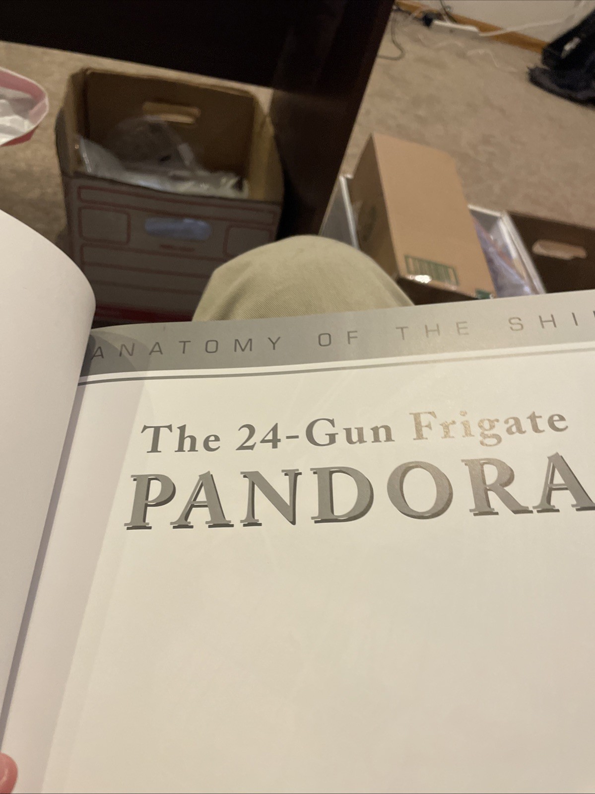 24-Gun Frigate Pandora by Ron Coleman and John McKay (2010, Hardcover)