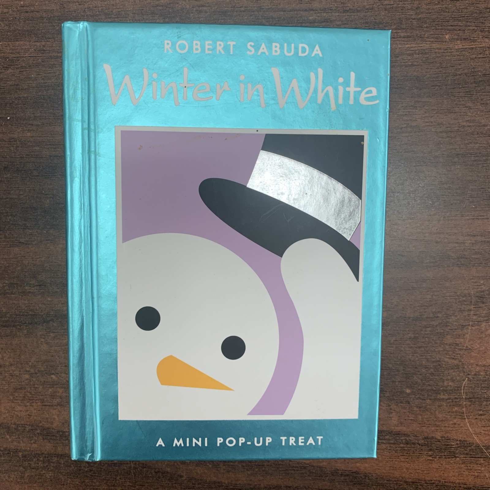 Robert Sabuda Autographed WINTER IN WHITE Pop Up Book – First Edition 2007
