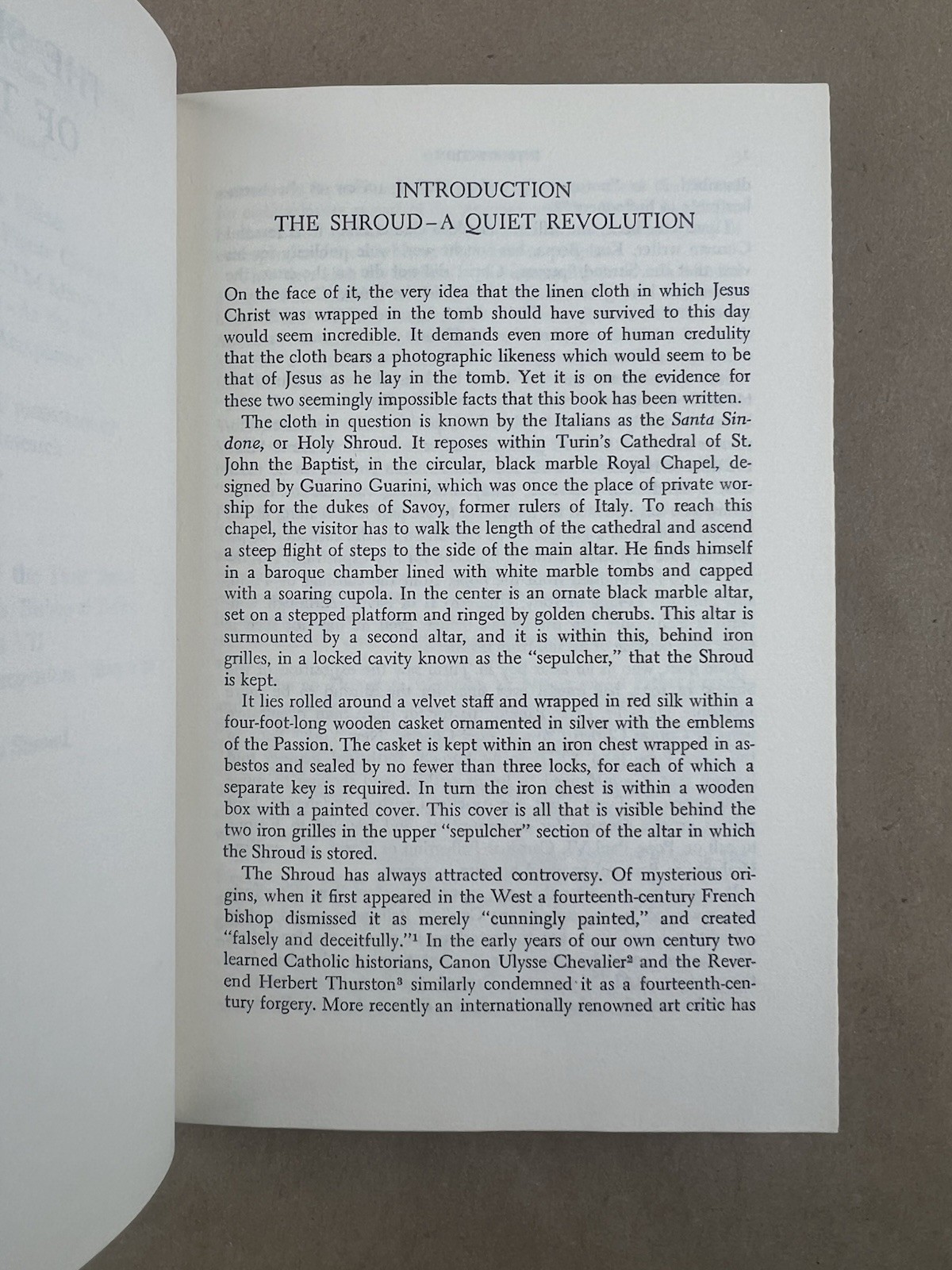 Shroud of Turin : The Burial Cloth of Jesus Christ?; Ian Wilson, 1978, BCE, HC
