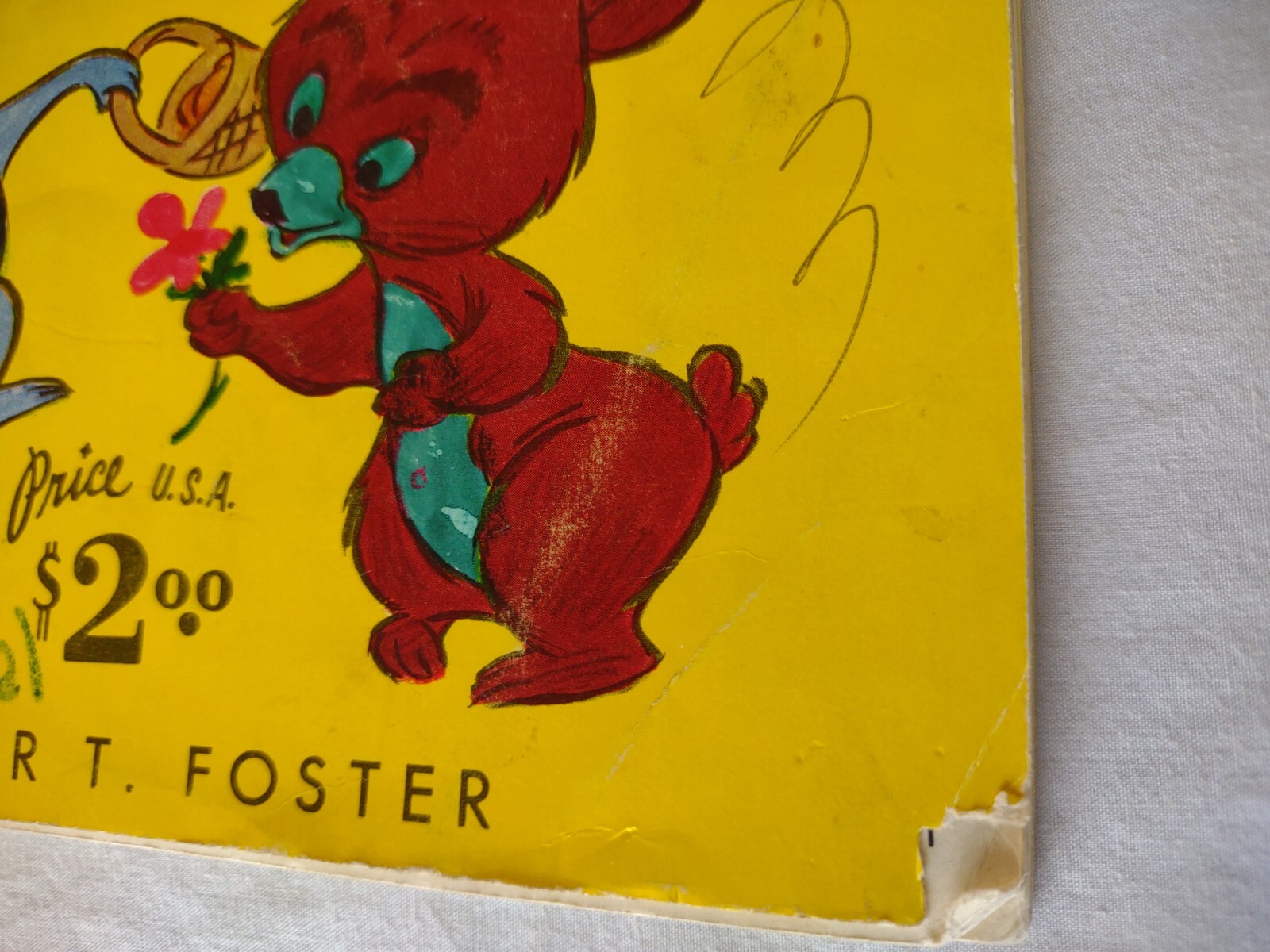 ANIMATION by PRESTON BLAIR Art Instruction Book in WALTER FOSTER Series, c.1950s