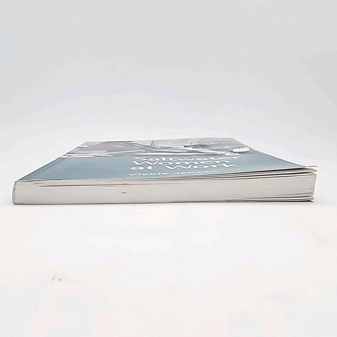 Saltwater Women at Work by Vickie Jensen SIGNED 1ST EDITION Paperback 1995 Book