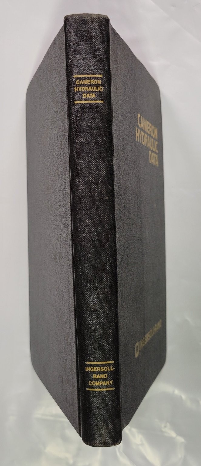 Cameron Hydraulic Data Westaway Loomis 1984 16th Edition Engineering