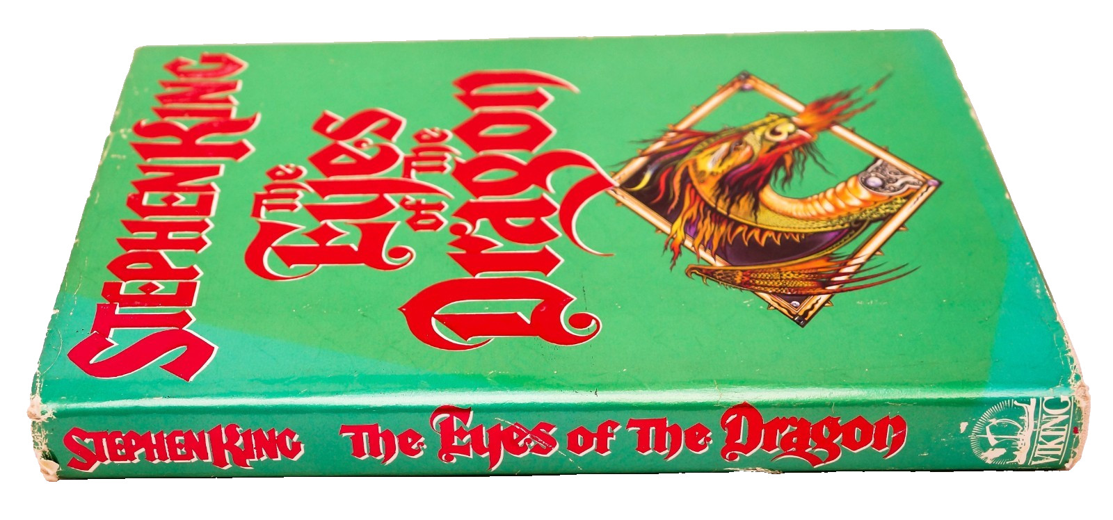 The Eyes of the Dragon Stephen King 1987 Hardcover w/Dustjacket David Palladini