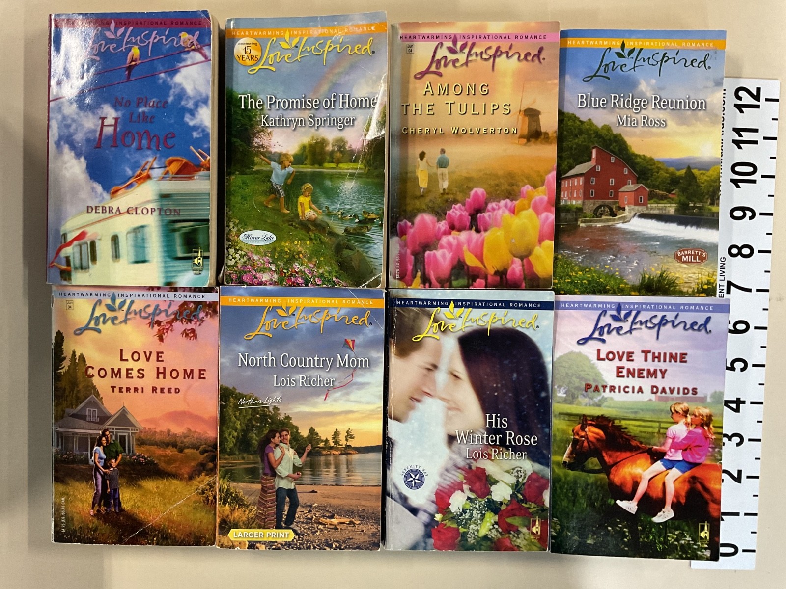 Inpirational Romance PB lot of 13 Lyn Cote Susan Kirby Terri Reed Mia Ross