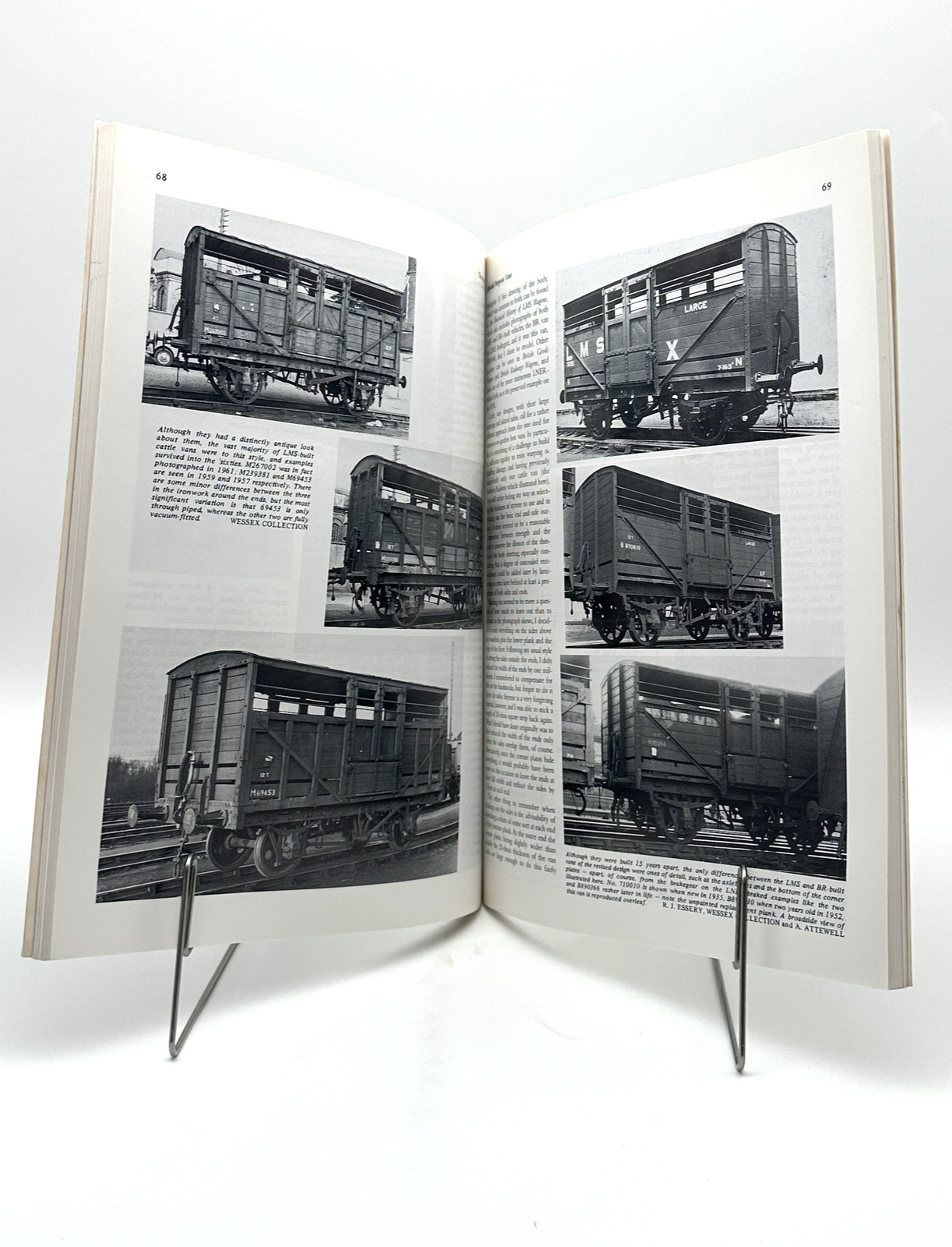 The 4mm Wagon Part Two Model Railway General Merchandise Vans Tank Wagons Book