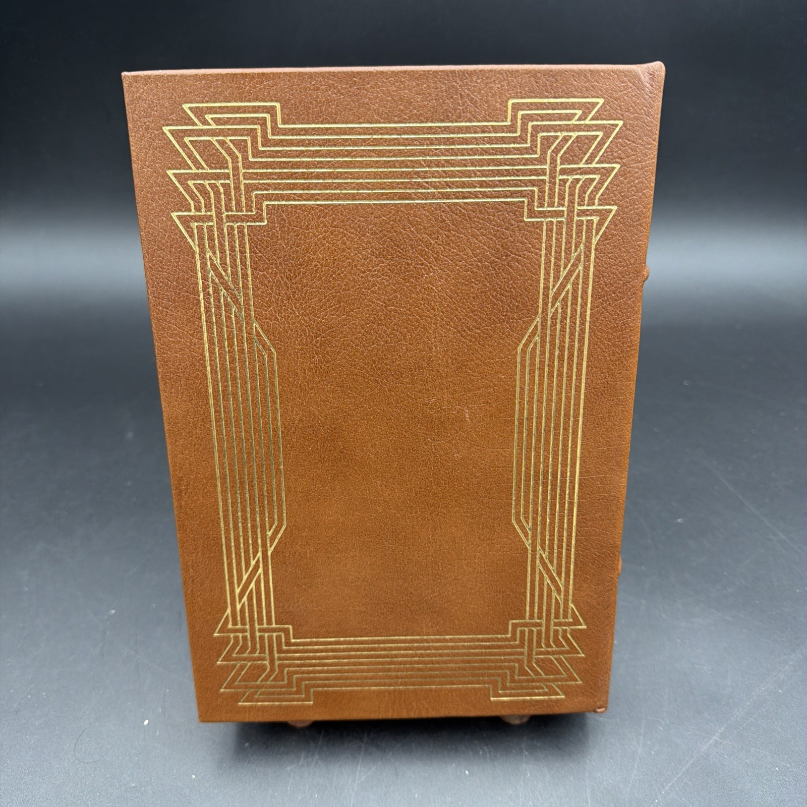 The Unvanquished by William Faulkner Easton Press Leather Bound EUC