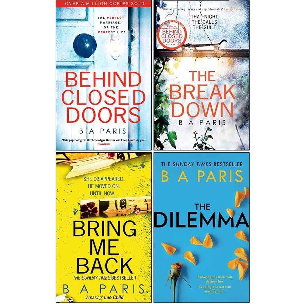 B A Paris 4 Books Collection Set – Fiction – Paperback