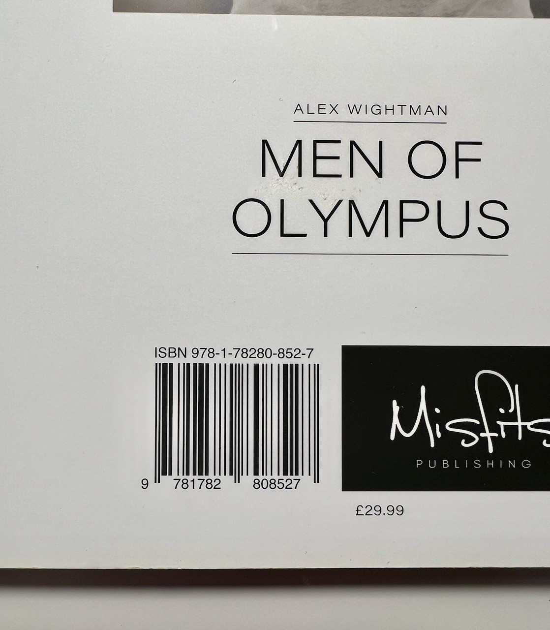 Men of Olympus – Alex Wightman 2016 Softcover Artistic Photography Male Body Gay