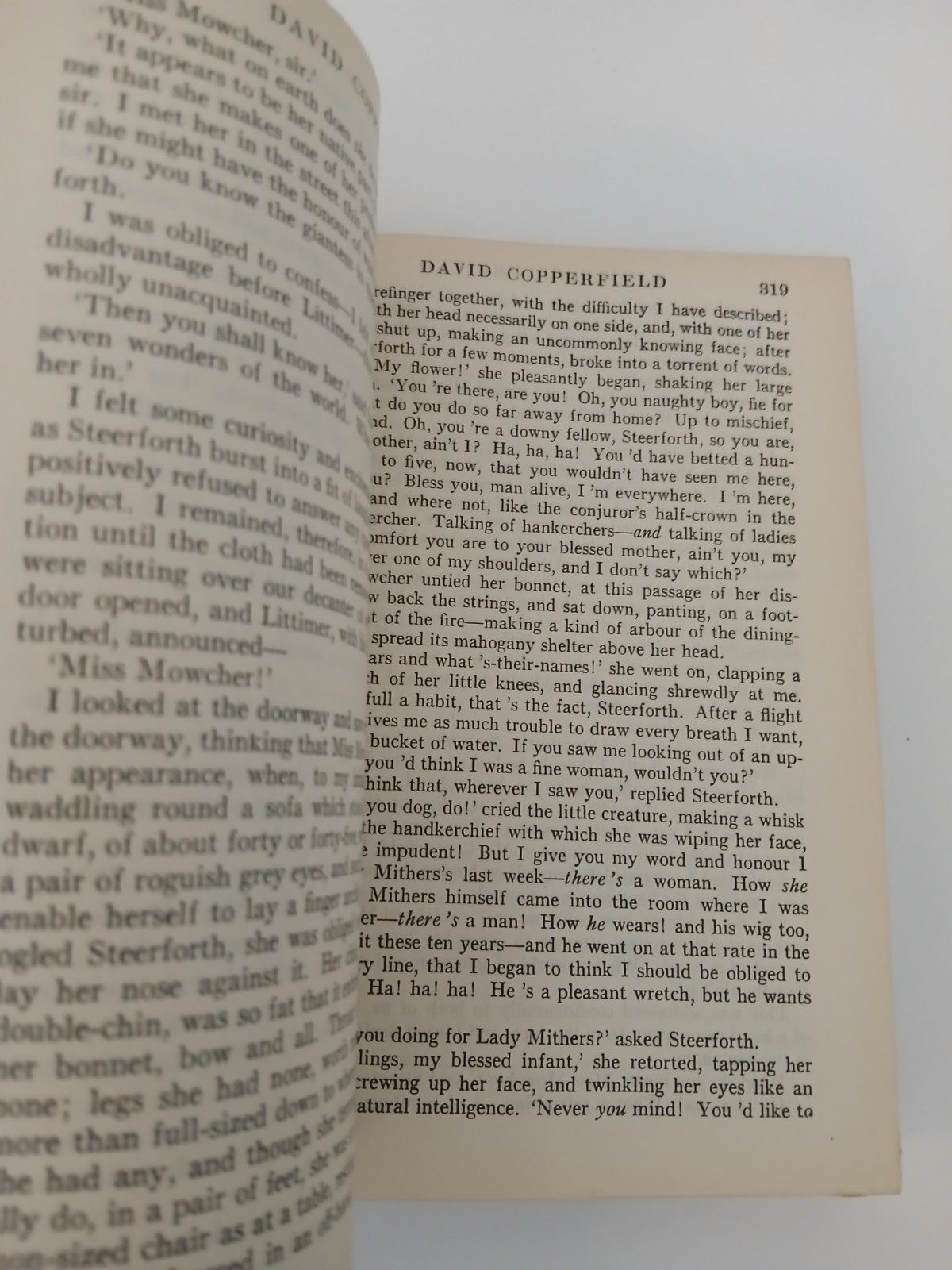 David Copperfield – Vol. I – The Works of Charles Dickens Cleartype Edition