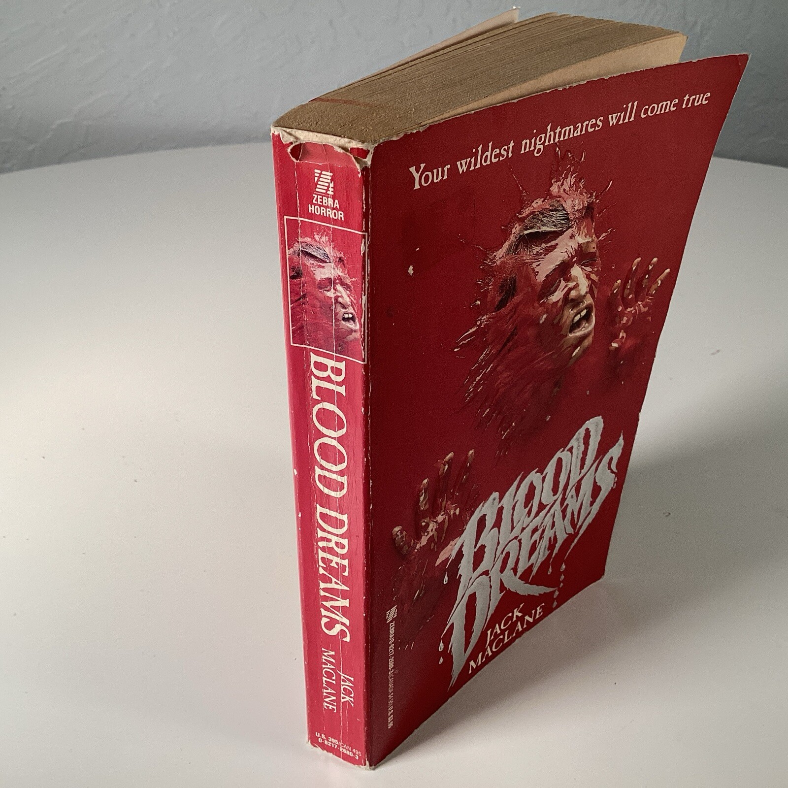 Blood Dreams By Jack Maclane (Paperback, 1989) Vintage PB Horror 1st Print Rare