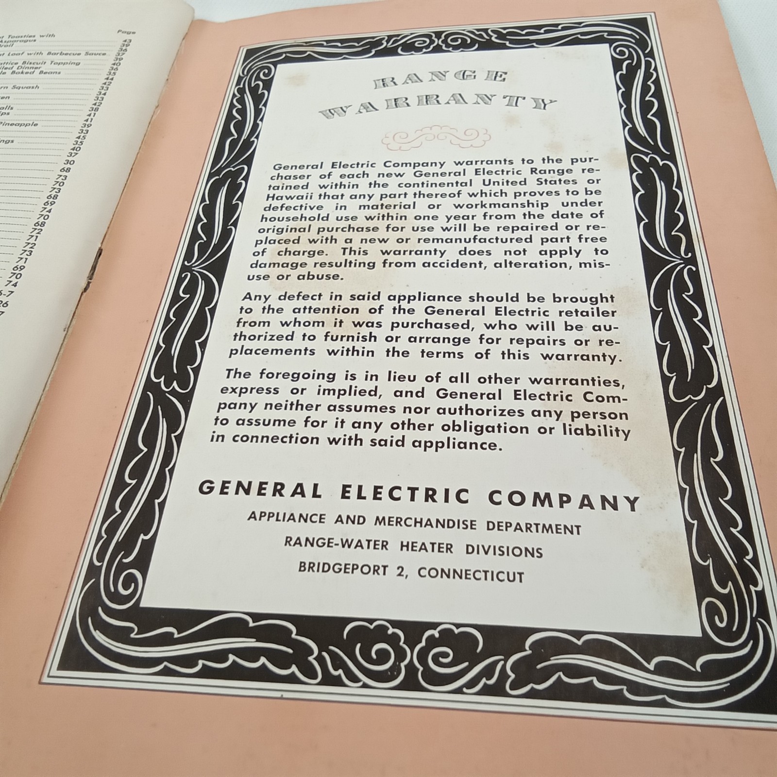 VTG Mid Century How To Enjoy Speed Cooking General Electric Range Cookbook 1950s