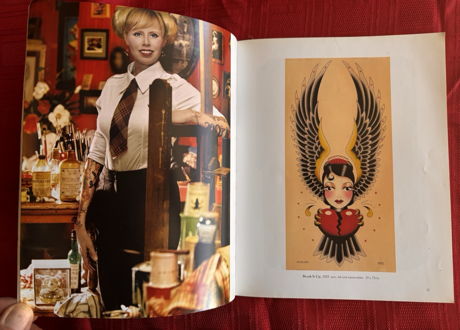 Tattoo Darling: The Art of Angelique Houtkamp Aeawa 2007, 1st Print