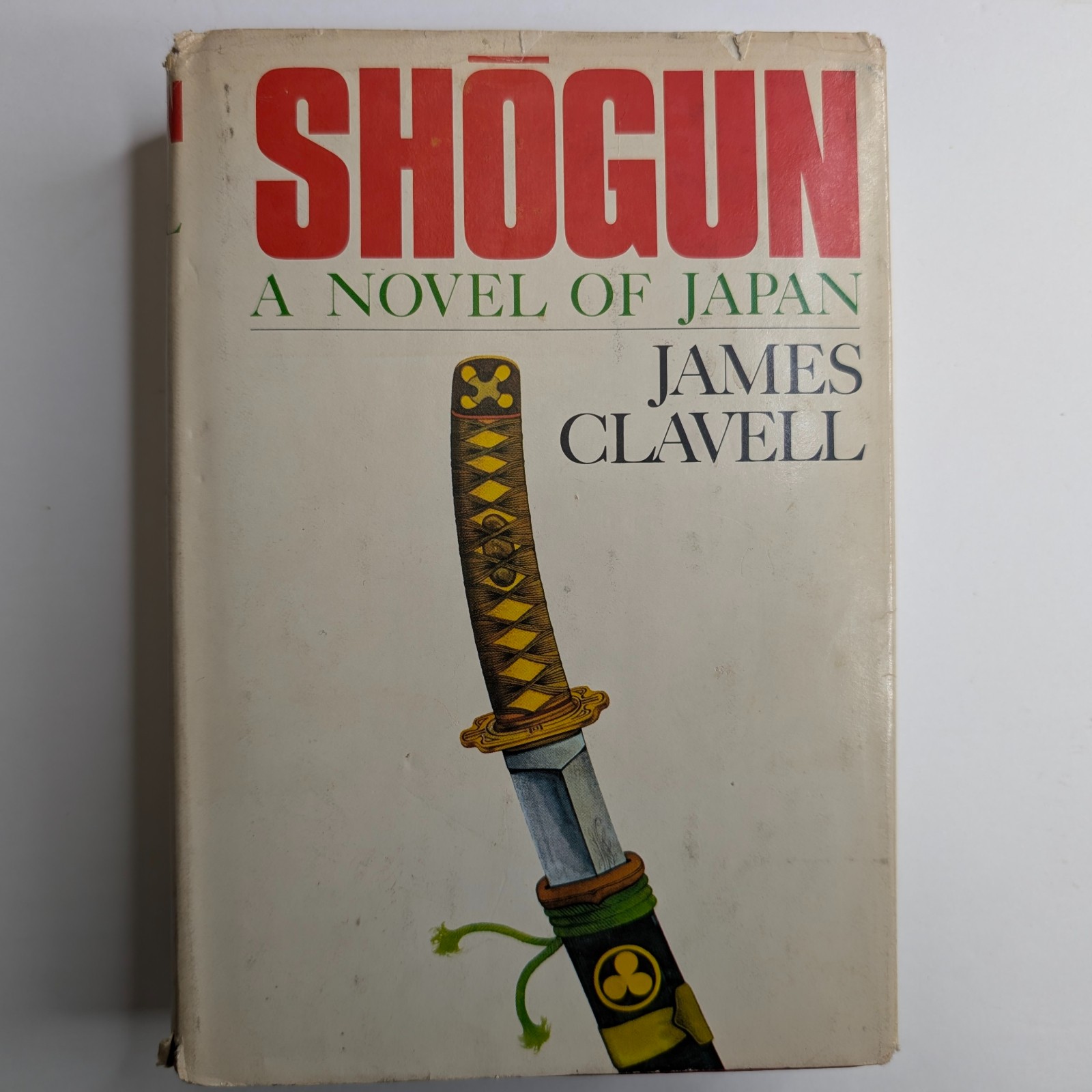 1975 SHOGUN A Novel of Japan James Clavell Hardcover Book Club Vol 2 Vtg Samurai