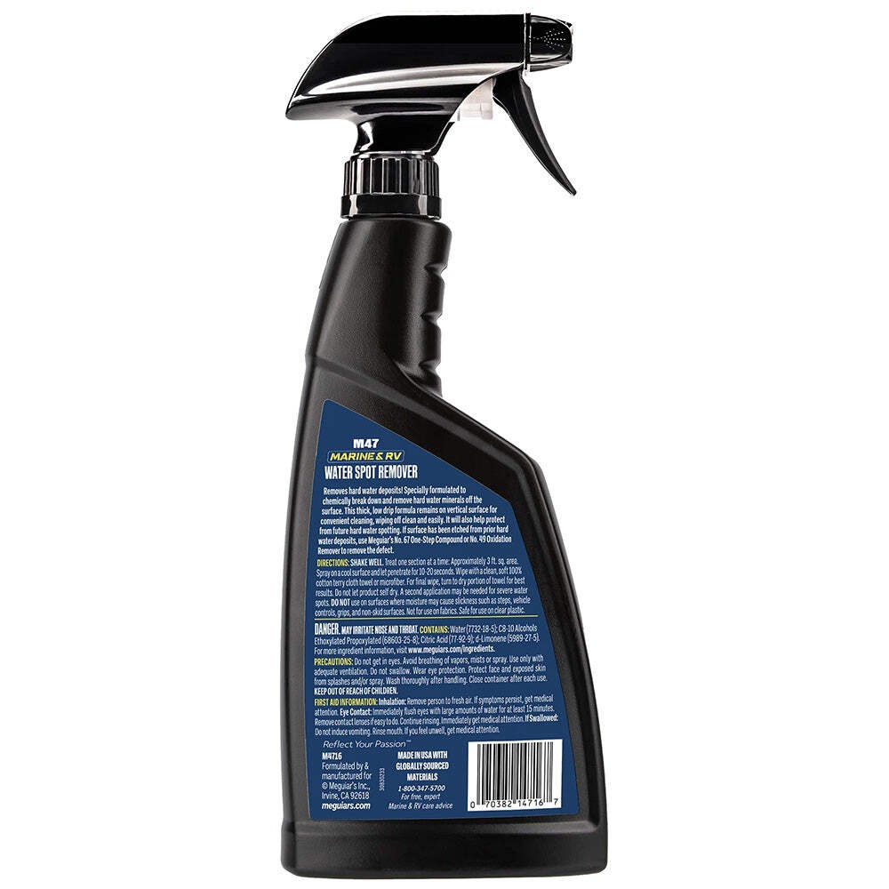 Meguiar’s #47 Hard Water Spot Remover – 16oz [M4716]