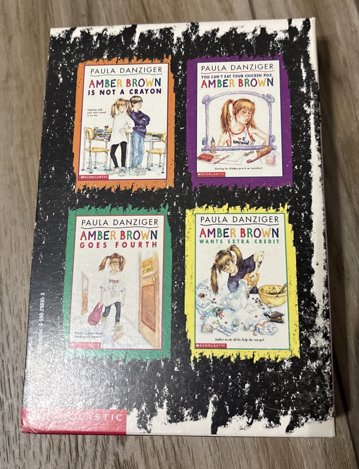 Amber Brown Box Set – 4 Books – Scholastic – Paperback – Paula Danziger