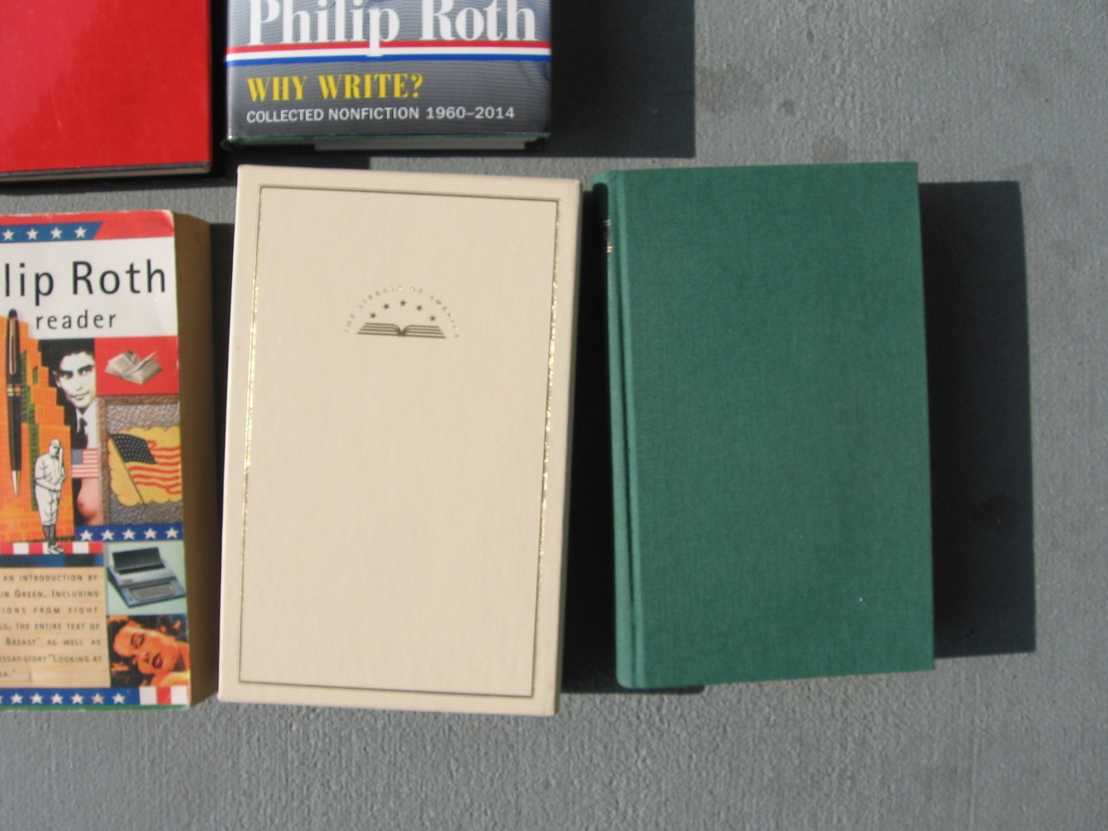 4 Philip Roth Books: I Married Communist, Collected Nonfiction 1960-2014, Reader