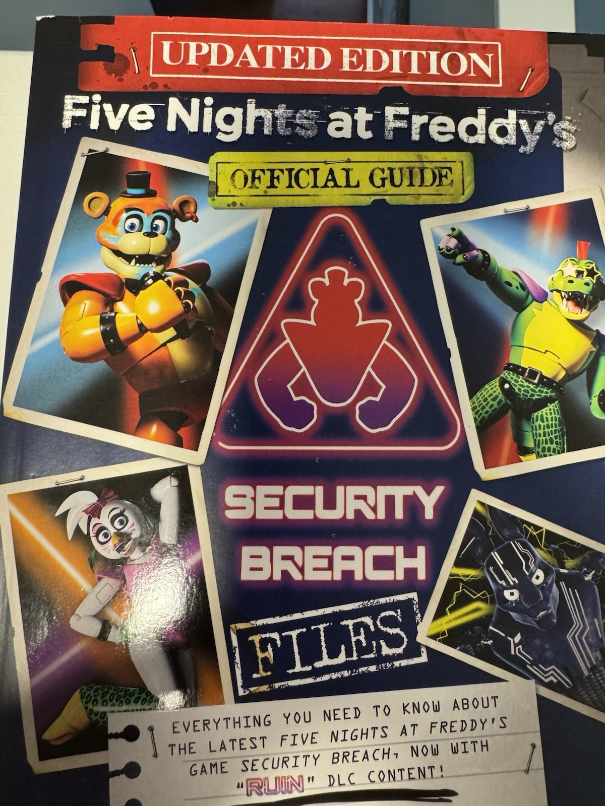 Scott Cawthon Five Nights at Freddy’s Security Breach Files Updated Ed TPB 2024