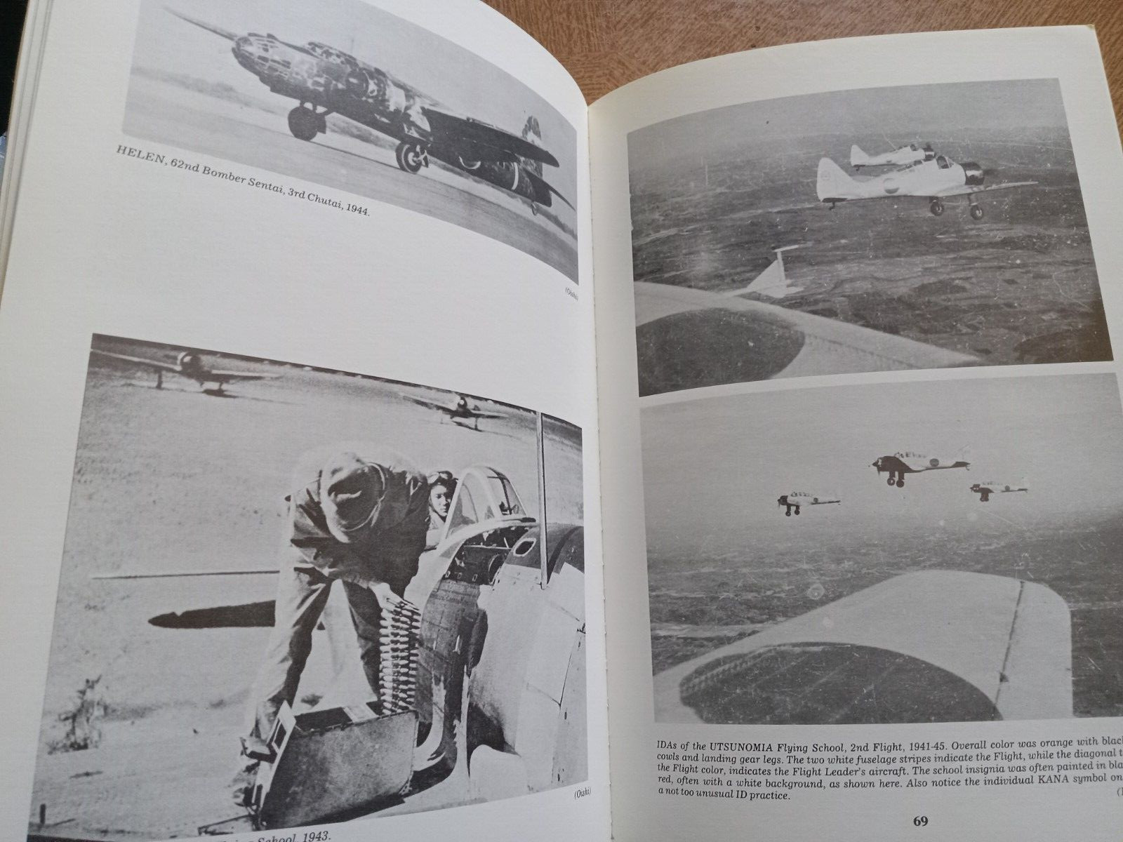 “JAPANESE ARMY AIR FORCE CAMO. & MARKINGS WW II” Donald THORPE Book