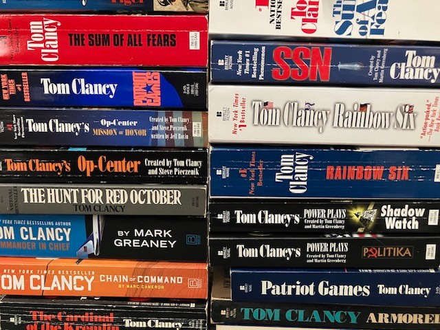 Build Your Own Tom Clancy Paperback Lot / Bundle – You Choose the Books