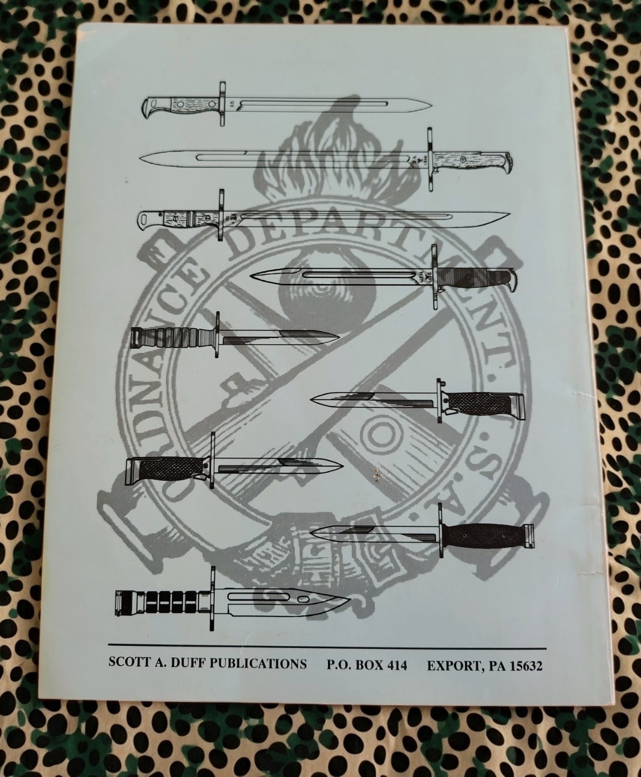 Cunningham AMERICAN MILITARY BAYONETS OF 20TH CENTURY pb 1996 116-pages XLNT!!