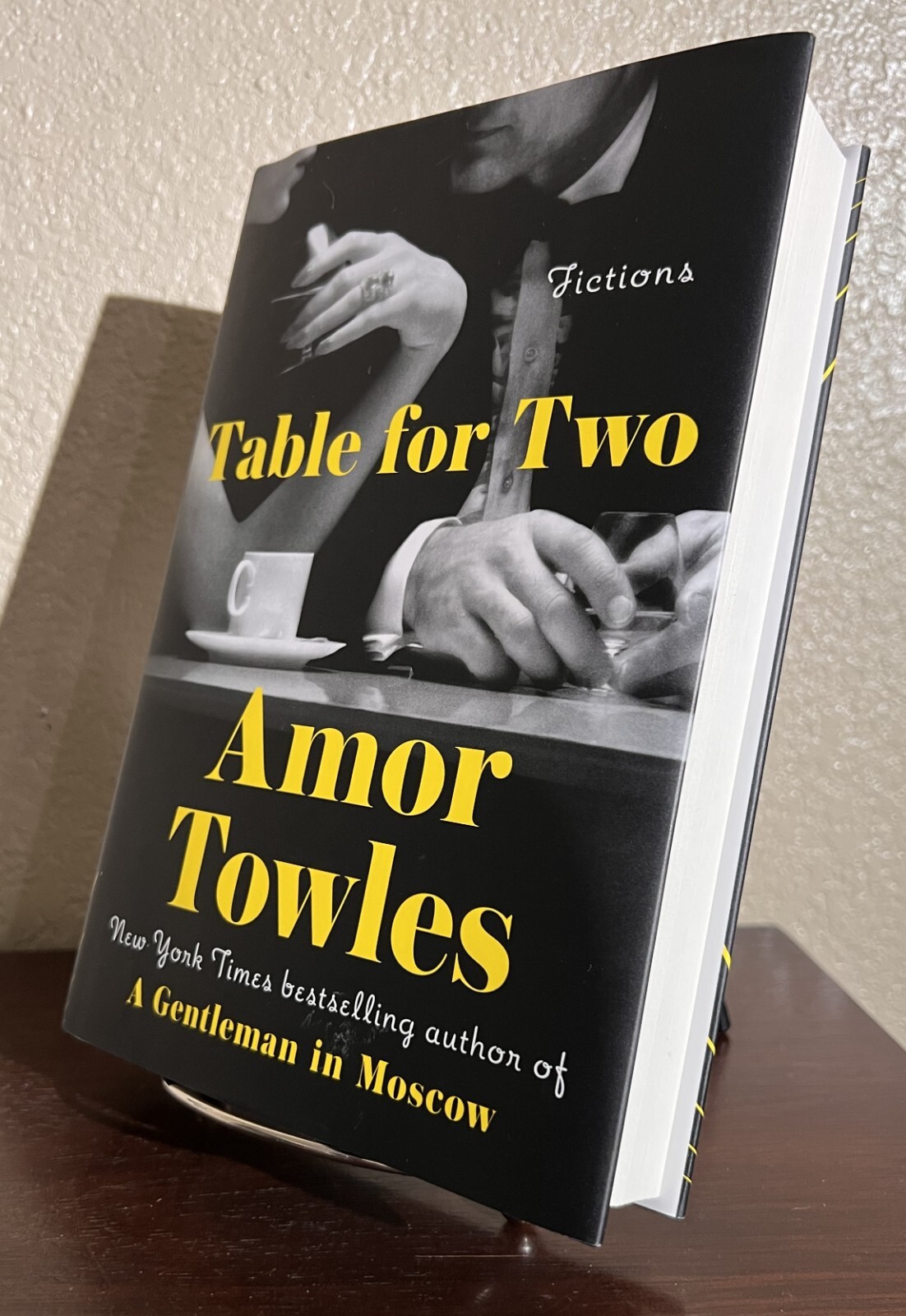 TABLE FOR TWO : Fictions by Amor Towles (2024, Hardcover) 1st/1st