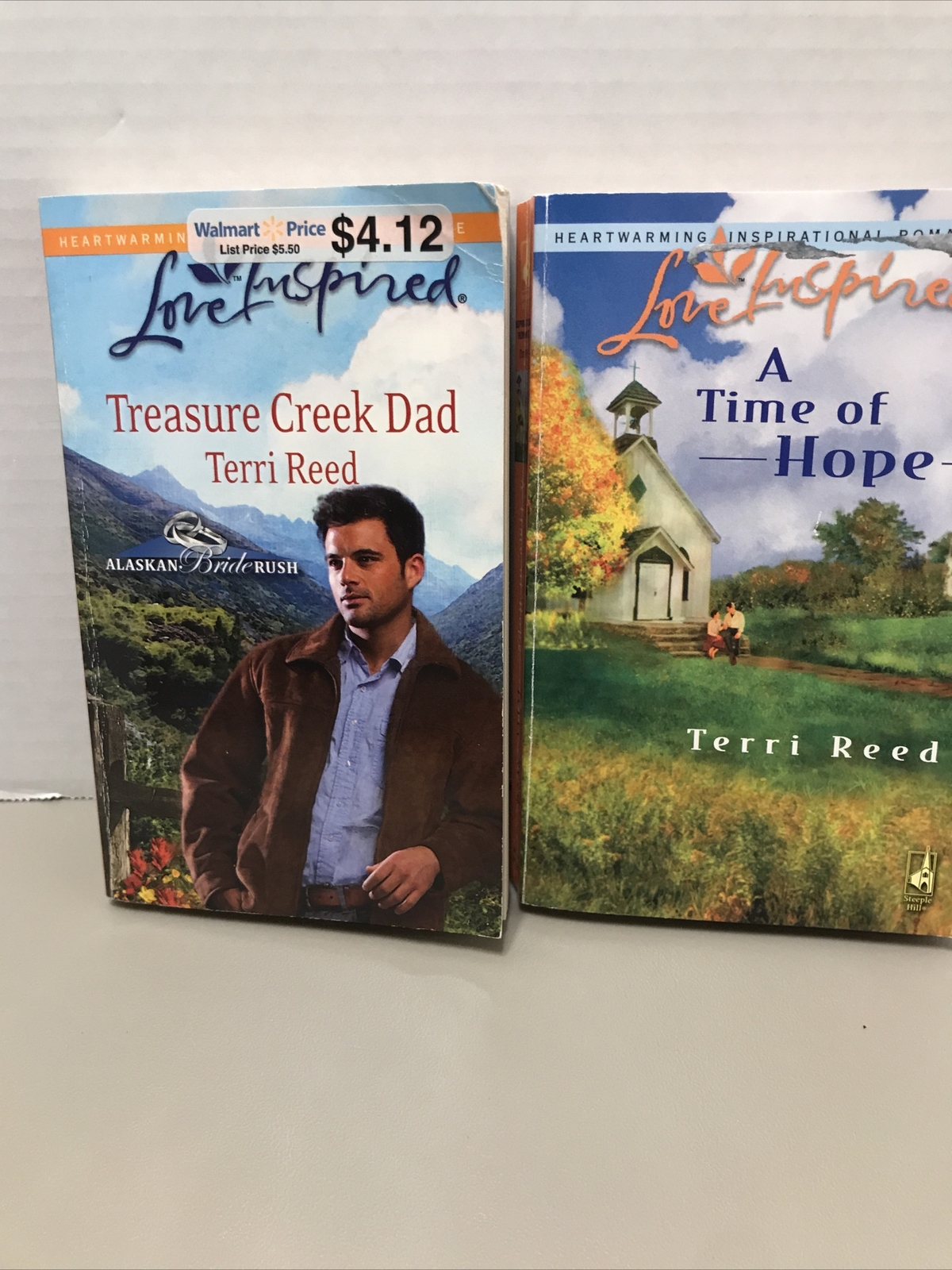 Terri Reed – Lot of 2 Love Inspired Inspirational Romance Paperbacks