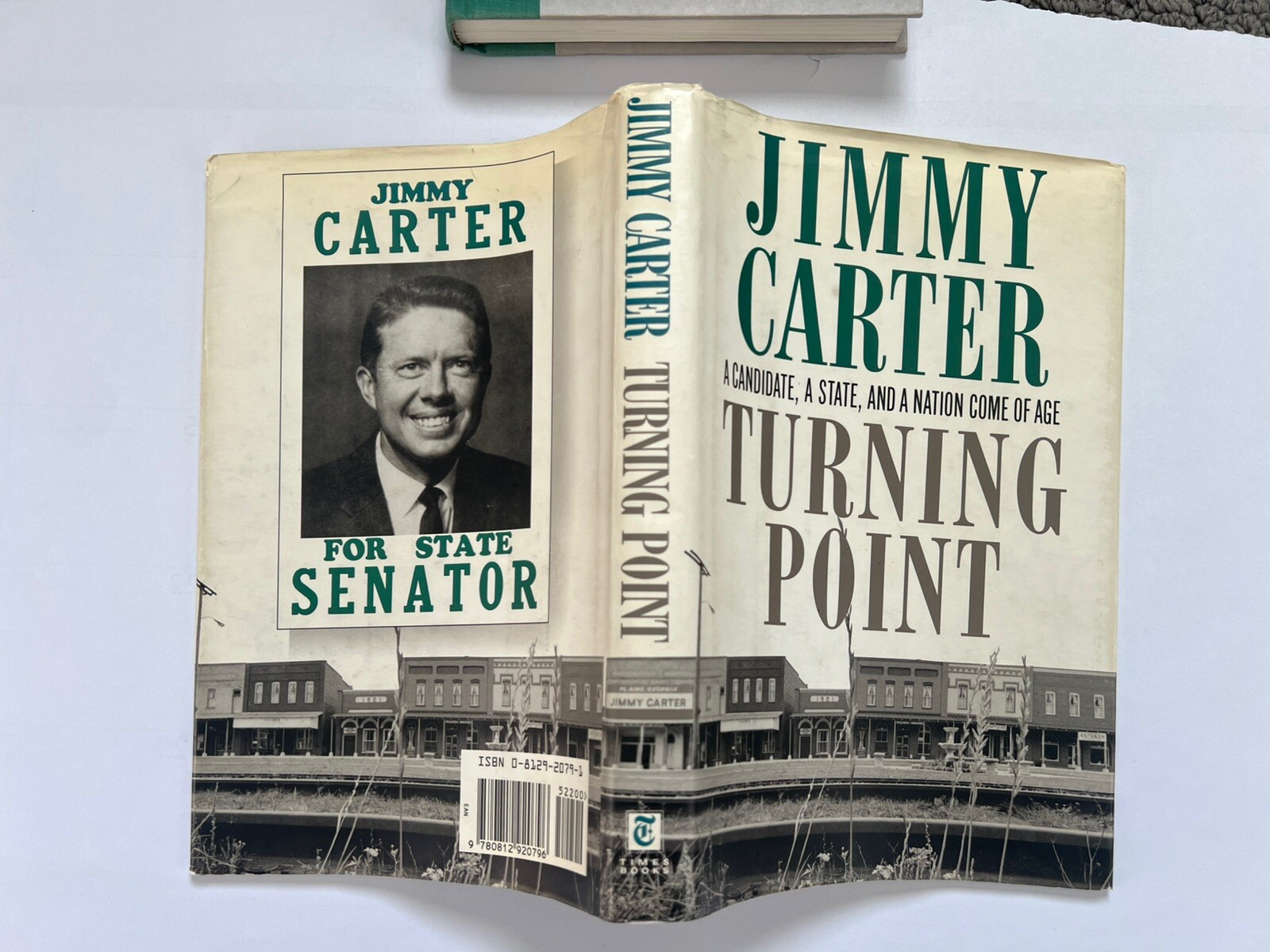 President Jimmy Carter SIGNED – Turning Point Book HCDJ
