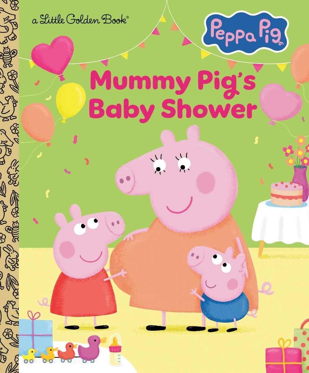 Mummy Pig’s Baby Shower (Peppa Pig) by Golden Books Hardcover Book