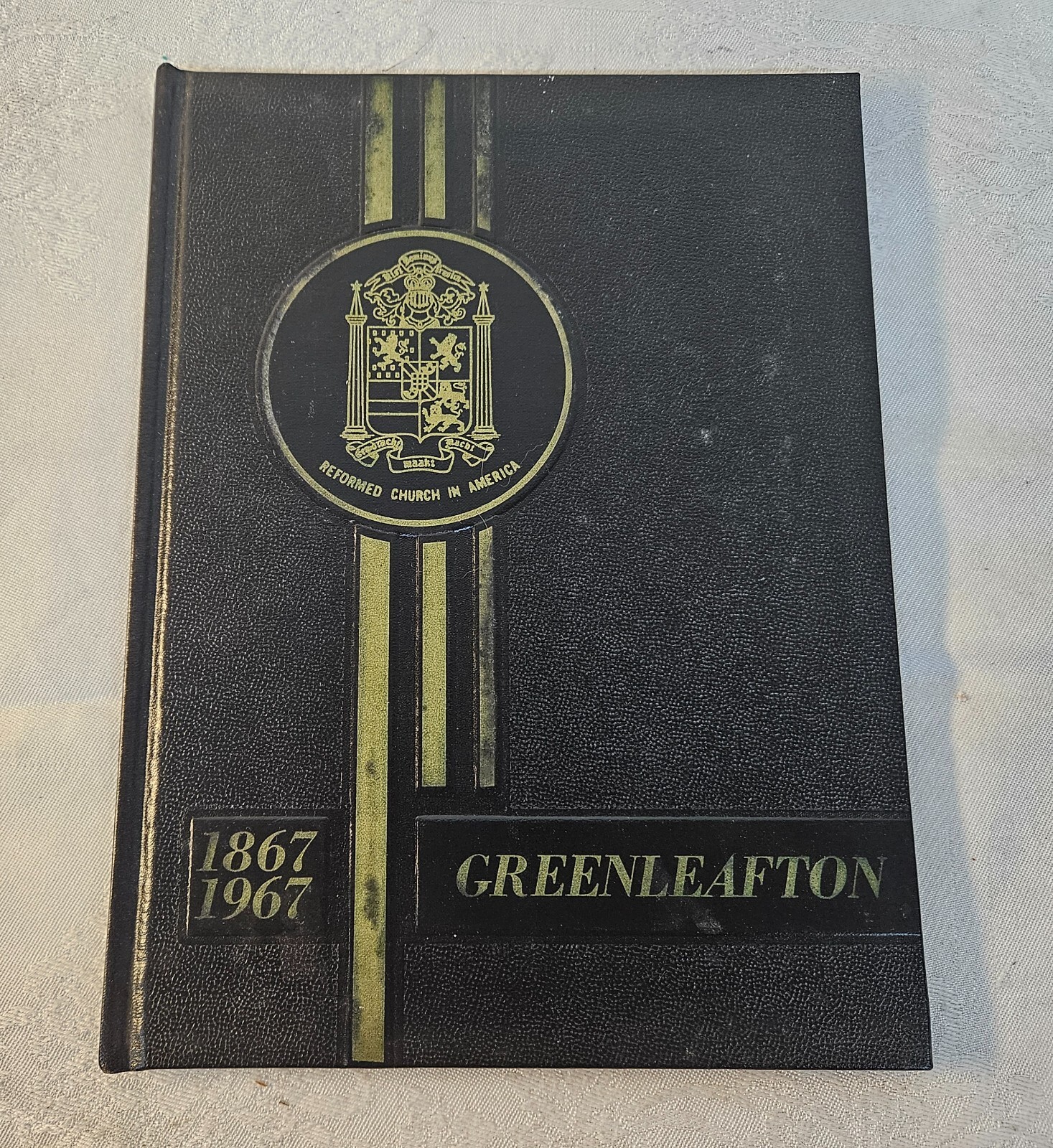 1967 GREENLEAFTON MN Reformed Church Centennial Celebration Hardcover Book Flier