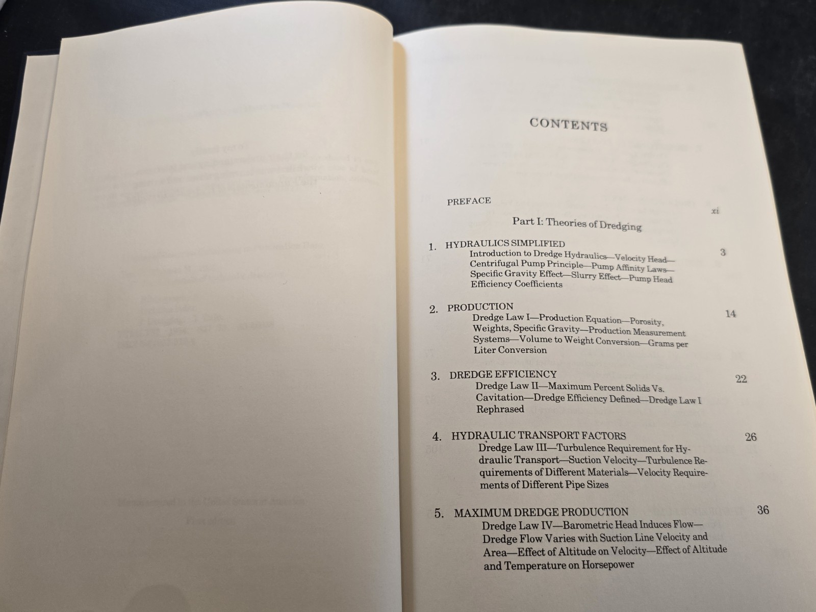 Fundamentals of Hydraulic Dredging by Thomas M. Turner First Edition HB
