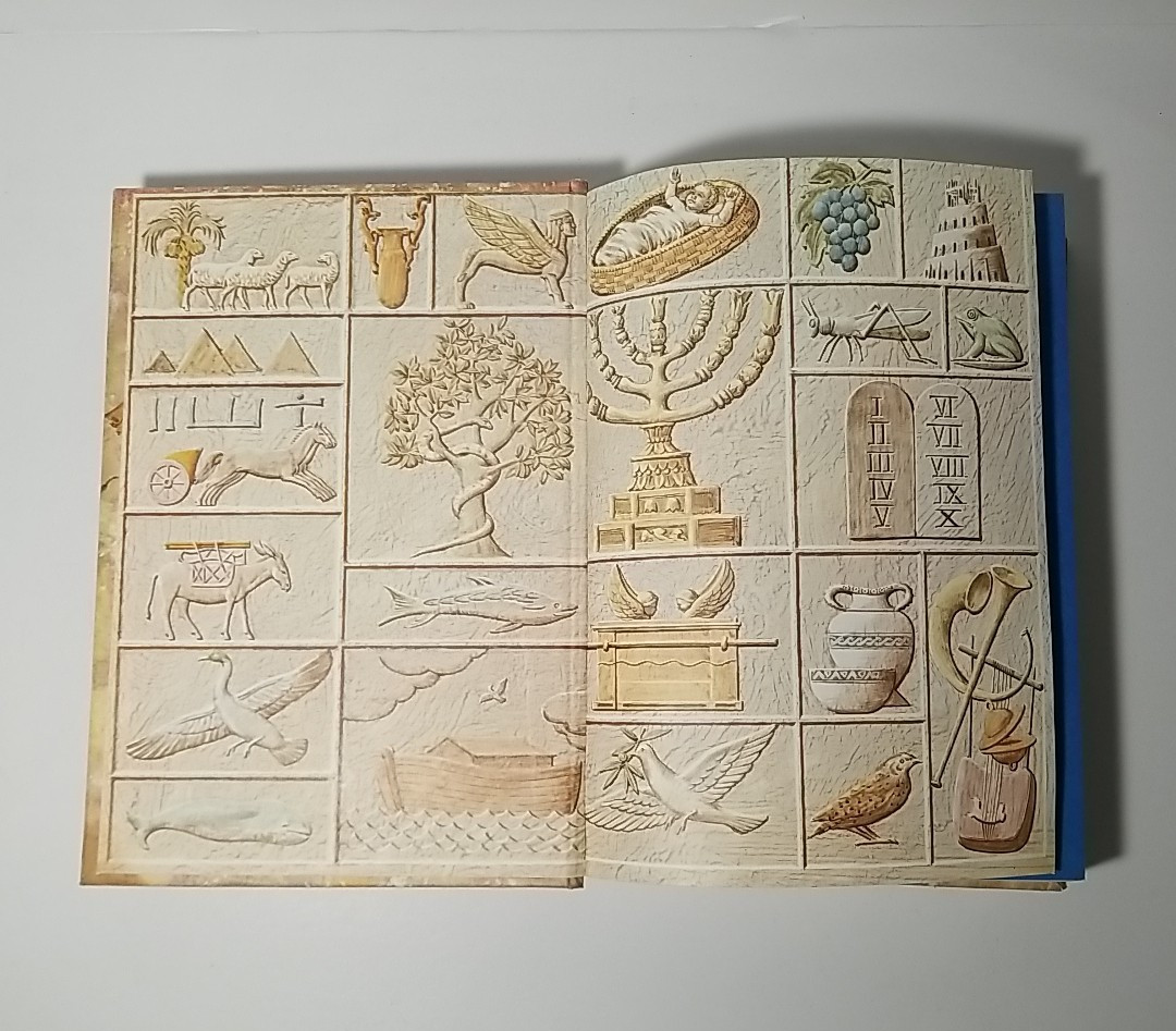 THE CHILDREN’S BIBLE Hardcover Golden Press Illustrated Stories 1965