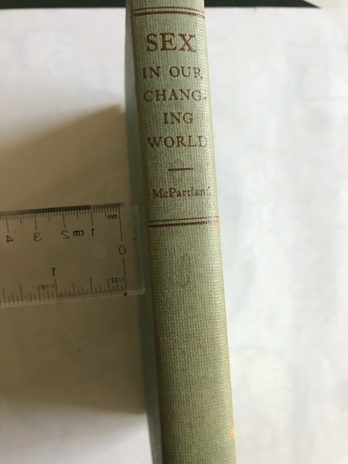 Sex in our Changing World by John McPartland, Hard cover 280 pages published by