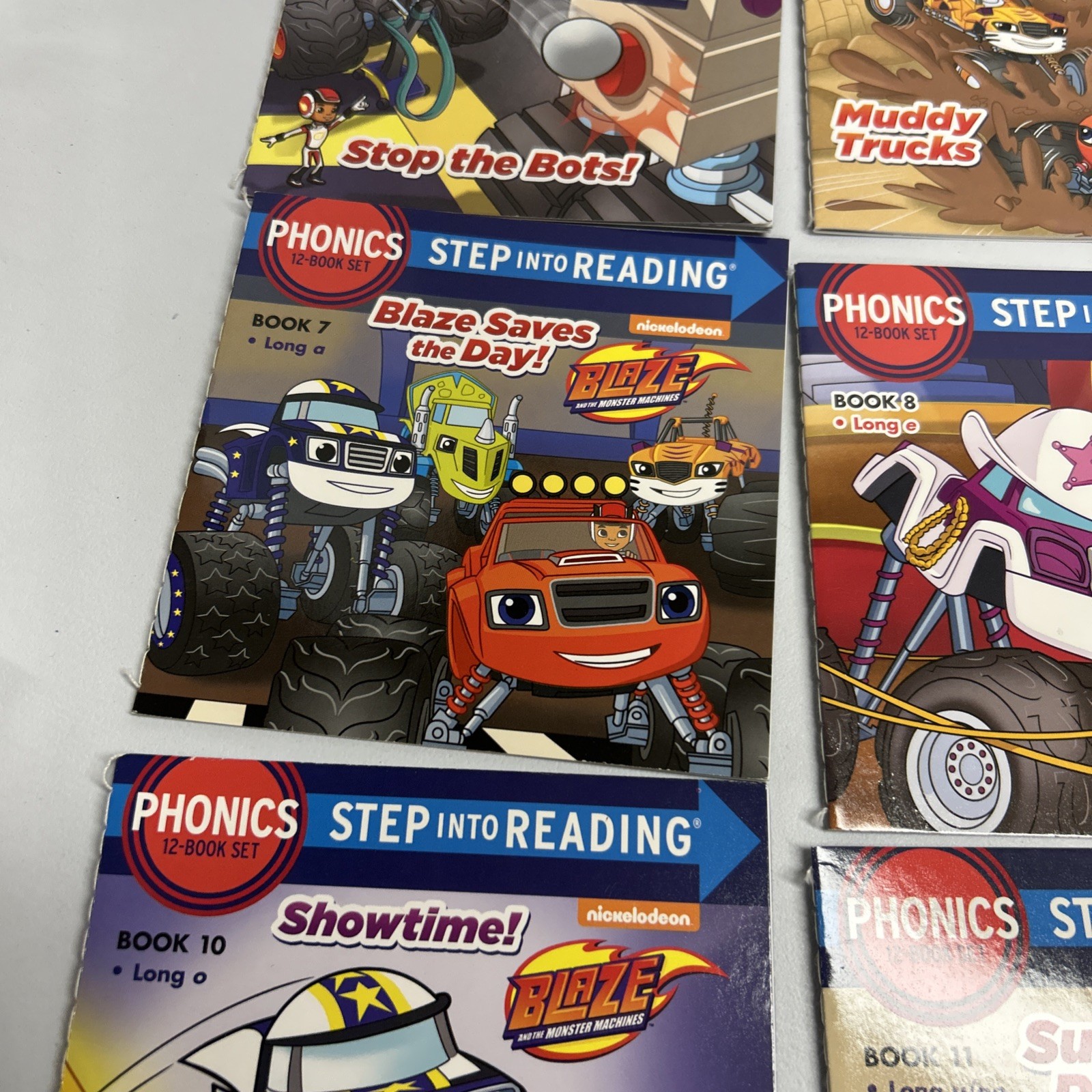 Step into Reading Ser.: Monster Phonics (Blaze and the Monster Machines) 12 Book